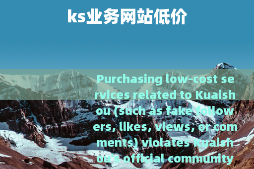 ks业务网站低价